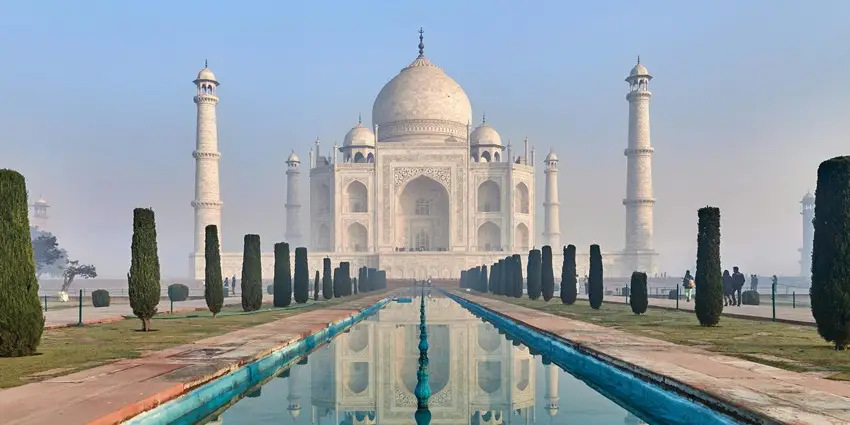 The Taj Mahal, India's timeless wonder, symbolizes love, history, and architectural brilliance.