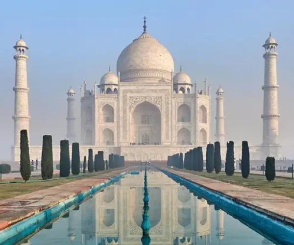 The Taj Mahal, India's timeless wonder, symbolizes love, history, and architectural brilliance.
